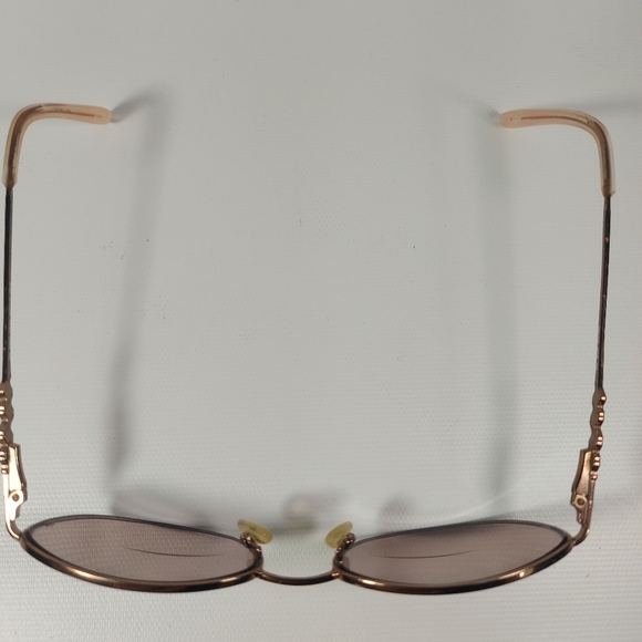 Saks Fifth Avenue 135 ORV8 Eyeglasses Rhinestones Copper - Picture 4 of 10